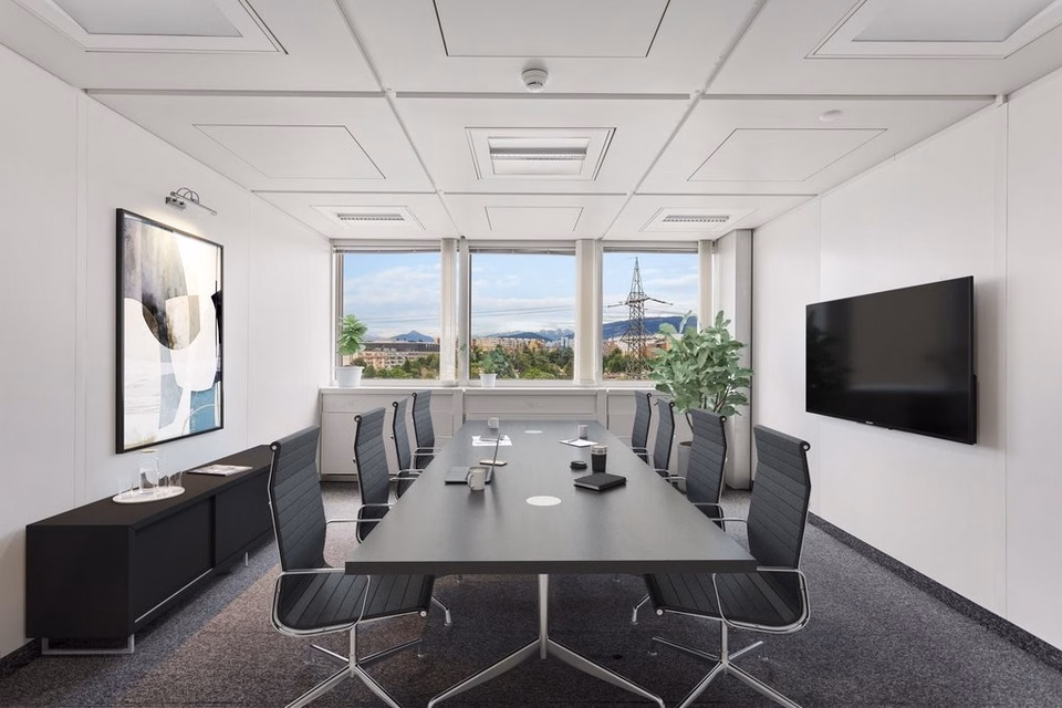 Renovated 161 m2 offices on the 5th floor, Route de Pré-Bois, 1215 Genève, Geneva, CH