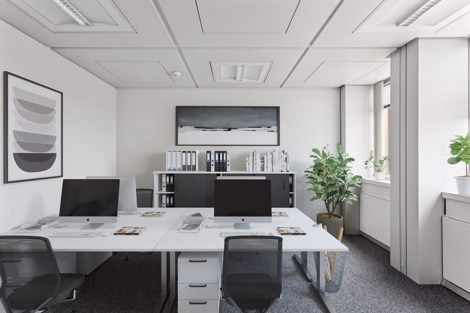 Renovated 161 m2 offices on the 5th floor, Route de Pré-Bois, 1215 Genève, Geneva, CH