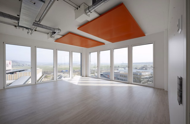 150 m² or 300 m² premium office space with panoramic views - modern fit-out, air-conditioned, sustainable