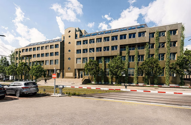 Like-new, cooled office space with direct view of runway 16/34