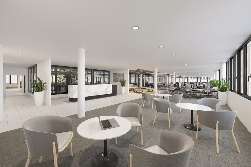Offices, medical practice or showroom from 150 m2 to 1'120 m2 — a different concept: light-filled with patio flair, Täfernstrasse, 5405 Baden-Dättwil, Aargau, CH