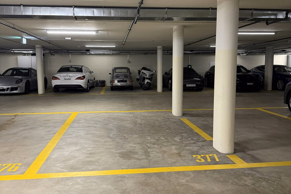 Underground parking space in Hardturmpark for rent, Pfingstweidstrasse, 8005 Zürich, Zurich, CH