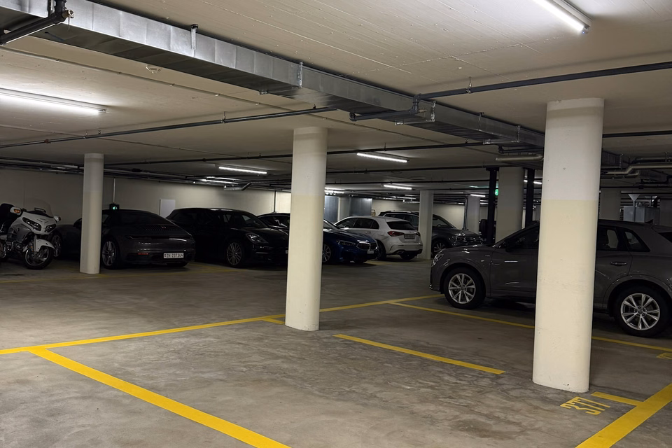 Underground parking space in Hardturmpark for rent, Pfingstweidstrasse, 8005 Zürich, Zurich, CH