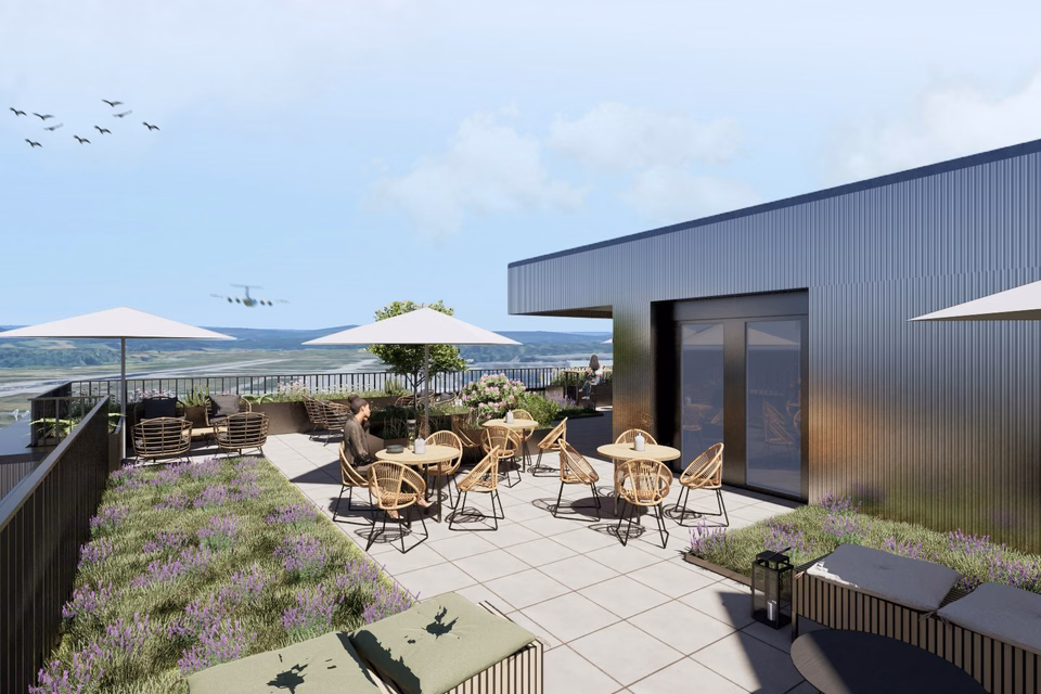 500 m² nearly-new, cooled office space with direct view of air traffic, Flughofstrasse, 8152 Glattbrugg, Zurich, CH